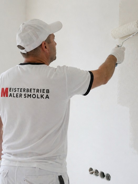 Malermeisterbetrieb Smolka bei professionellen Malerarbeiten